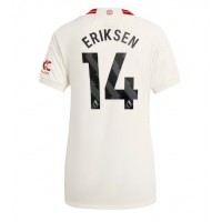 Fotbalové Dres Manchester United Christian Eriksen #14 Dámské Alternativní 2023-24 Krátký Rukáv